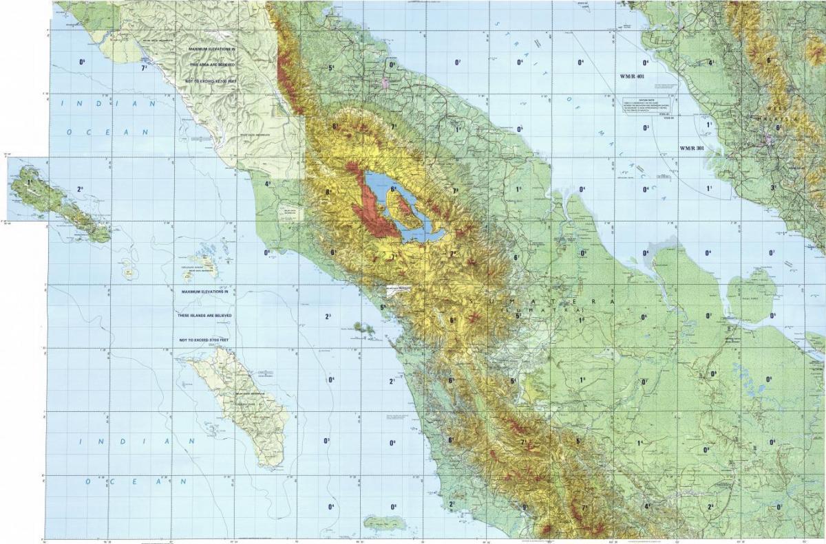 نقشه کوالالامپور توپوگرافی