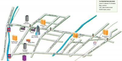 Jalan sultan کوالالامپور نقشه