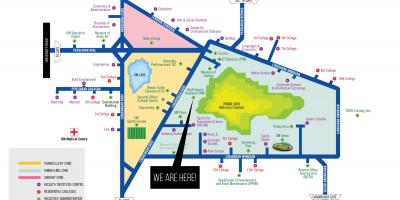 نقشه دانشگاه مالایا