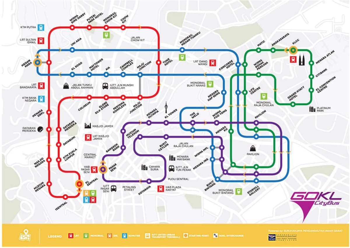 برو kl city bus map
