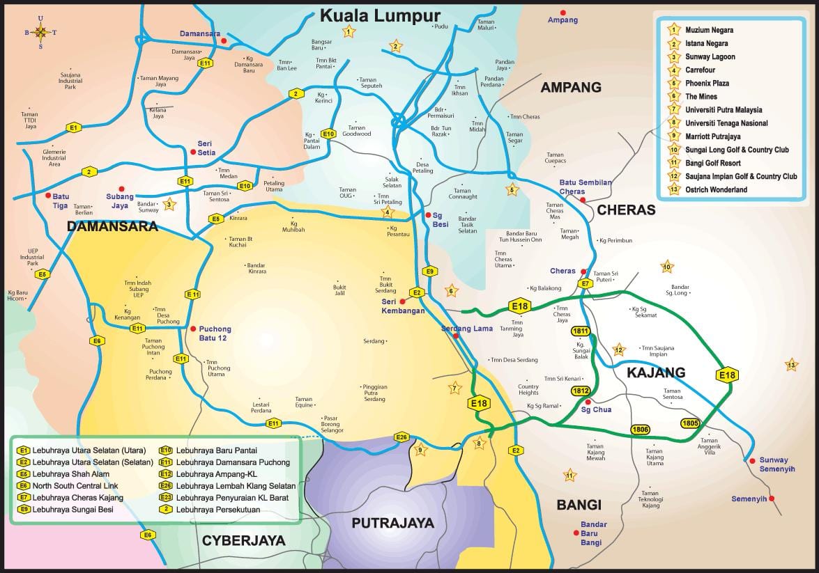 kl نقشه راه