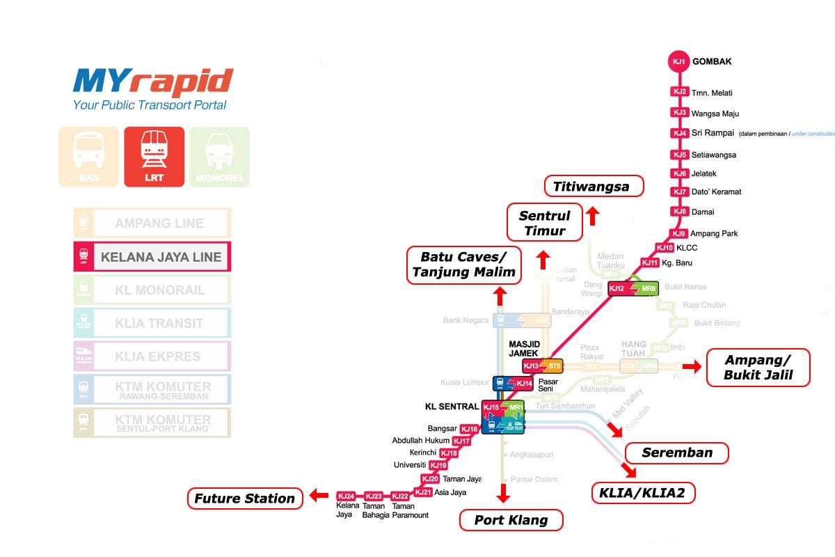 putra lrt نقشه