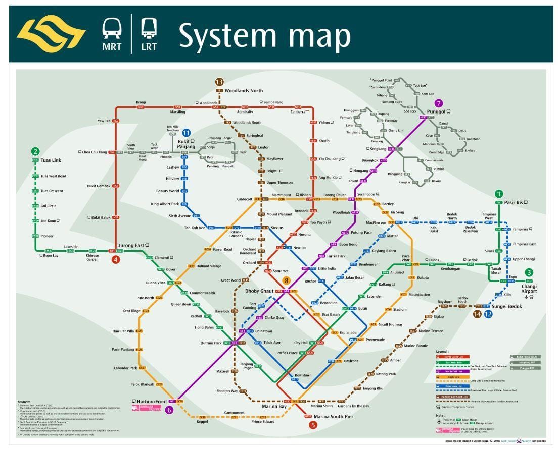 ایستگاه mrt map مالزی