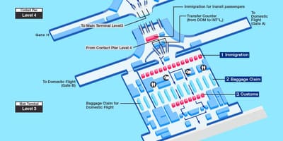 Klia ترمینال نقشه
