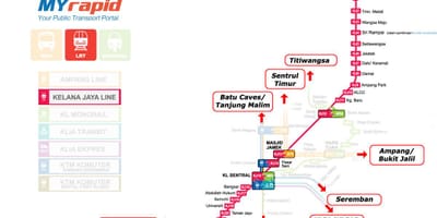 Putra lrt نقشه