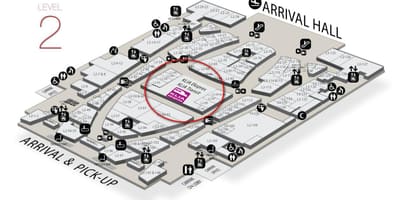 Klia2 ورود نقشه