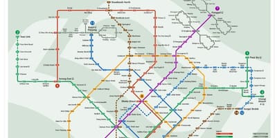 ایستگاه Mrt map مالزی