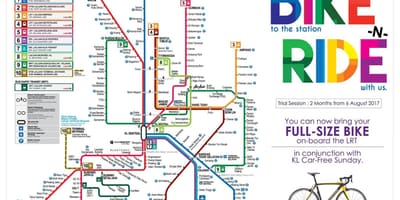 Rapidkl, اتوبوس, نقشه مسیر